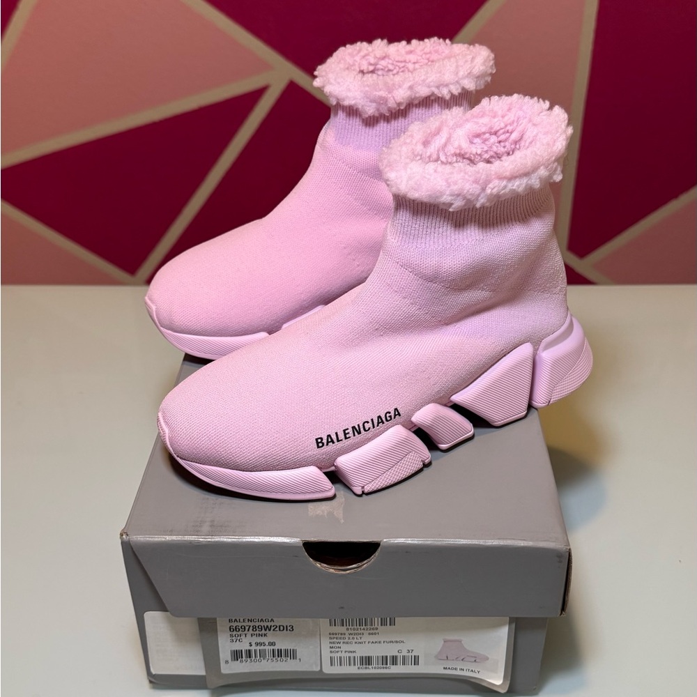 Balenciaga Speed 2.0 LT Women Sneakers - Pink